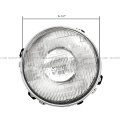 Niuparts Headlight With Sealed Beam Bulbs And Plastic Housing Steel Cover Fit Mack Granite Cv713 Truck