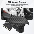 Center Console Cover For 2011-2016d F250 F350 F450 F550 Accessories Armrest Cushion Leather Middle Covers Anti-scratch Pad For