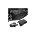 Center Console Cover For 2011-2016d F250 F350 F450 F550 Accessories Armrest Cushion Leather Middle Covers Anti-scratch Pad For 