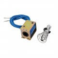 Aexit Dc24v 300ma Control Electrical 10mm Stroke 4n Force Push Pull Type Frame Dc Solenoid Electromagnet Magnet Jf-0520