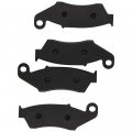 Niche Front Left Right Brake Pad Set For Honda 06455-hp1-006 06455-hp1-016 Organic 2 Pack