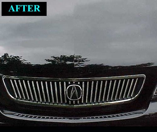 1999-2001 Acura Cl Chrome Grill Grille Kit 2000 99 00 01