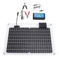 100w Solar Panel Charger With 100a Controller Comprehensive Protection For Security Camera Greenhouses