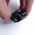 Safercctv Motorcycle Group 7 8 Handle Bar 10mm Mirror Thread Mount Holder Clamp Adaptor Black