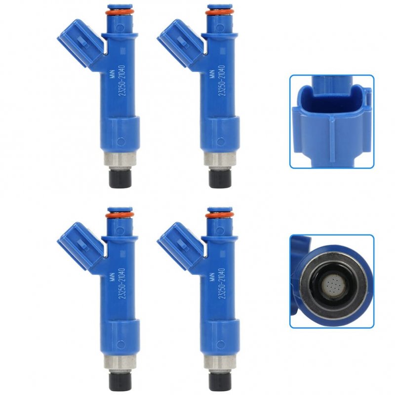 Fuel Injectors Kit For Toyota Yaris 2006 2018 4 Pieces 23250 21040 Fj806 67407 800 1783n 158 1037 4g2017