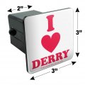 It Chapter 2 I Love Derry Tow Trailer Hitch Cover Plug Insert For In Receivers Black Abs Plastic With Uv Resistant Resin Top