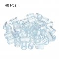 Meccanixity Kitchen Sink Rack Feet 5mm Id X 10 Od Pvc Replacement For Protective Grid Clear Pack Of 40