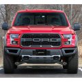 Ford F-150 2015 Up 3d Logo On Pattern Black Aluminum License Plate Official Licensed Universal Fit For Car Suv Truck 12 In X 6
