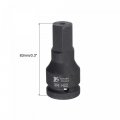 Uxcell 22mm Impact Hex Bit Socket 3 4 Drive 100mm Length High Carbon Steel Metric Sizes