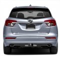 Full Color Black Graphic Plate Billet Aluminum 2 In Tow Hitch Cover For Buick Modern Style With Foam Gaskets
