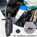 Acropix Windshield Washer Motor Pump Fit For Mercedes-benz Sprinter 2500 Pack Of 2 Black