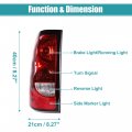 X Autohaux Tail Lights Rear Taillights Assembly Left Side Driver Lh Gm2800174 19169004 For Chevy Silverado 1500 2500 3500