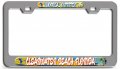 Unofficial Outfitter Clearwater Beach Florida Surfing Ch 3d Metal License Plate Frame Auto Suv Truck Tag Holder A19 