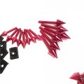 Smt-universal Spike Bolt Screws Mc Sportbike Compatible With Kawasaki Ninja Ex250 Zx14 Zx7 Zx9r Red Motorcycle B00xirx1zi