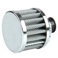 E Supporta 12mm Mini Sliver Cone Cold Air Intake Filter Turbo Vent Car