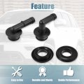 X Autohaux 1 Set Pcv Ccv Vent Valve Elbow With Grommet 53013360aa 53030497 Engine Exhaust Kit Tube Fitting For Jeep Grand