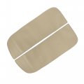 Motoforti Car Center Console Lid Armrest Cover Seat Box For Bmw X5 2014-2018 Microfiber Leather Beige 2pcs 