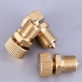 2pcs Bleeder Screw Brass Air Valve Replacement For High Pressure Electric Pump Accessories Repair Kit 30mpa 4500psi 10 X 1mm