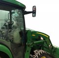 Tractor Mirror Assembly With Fixed Arms Replacement For Dm2455000 Compatible John Deere 5000 6000