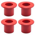 Rack And Pinion Bushing For Dodge Ram 1500 2002 2012 Natural Rubber Steering Mounts 4 Pack Red Replaces 52106728ac 52113031ad 5 