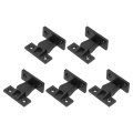 5 Pcs Fitting Furniture Panel 48 21 25mm Joint Bracket Push-on Clips Corner Buckle With Screws For Cabinet Wardrobe Roman 
