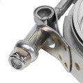 3 5 Inches Id V-band Clamp With Flange Kit Stainless Steel 10 Mm Lock Bolt Universal Use For Outer Diameter Tube Pack Of 4