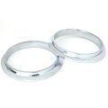 3 5 Inches Id V-band Clamp With Flange Kit Stainless Steel 10 Mm Lock Bolt Universal Use For Outer Diameter Tube Pack Of 4