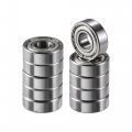 Acropix 696-zz Bearings Double Shielded Pre-lubricateda Deep Groove Ball 6x15x5mm Silver Tone Pack Of 10 