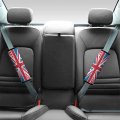 British Flag In The Floral Car Seat Neck Coverbelt Shoulder Strap Pad Accessories Protector For Seat Belt Harness Covers 2 Pack