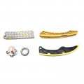 Secosautoparts Timing Chain Kit Pair Vvt Gear 244202b611 244312b620 Compatible With Hyundai Accent Veloster I30 I40 Ix35