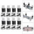 Phone Repair Clamps Screen Rubber Aluminum Alloy 8pcs Adjustable Clip Fixture Lcd Fastening Securing Clamp Tablet Tool