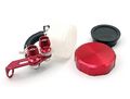 Red Cnc Machined Brake Clutch Motorcycle Racing Master Cylinder Fluid Reservoir Tank Oil Cup For Kawasaki Zzr1100 Alle