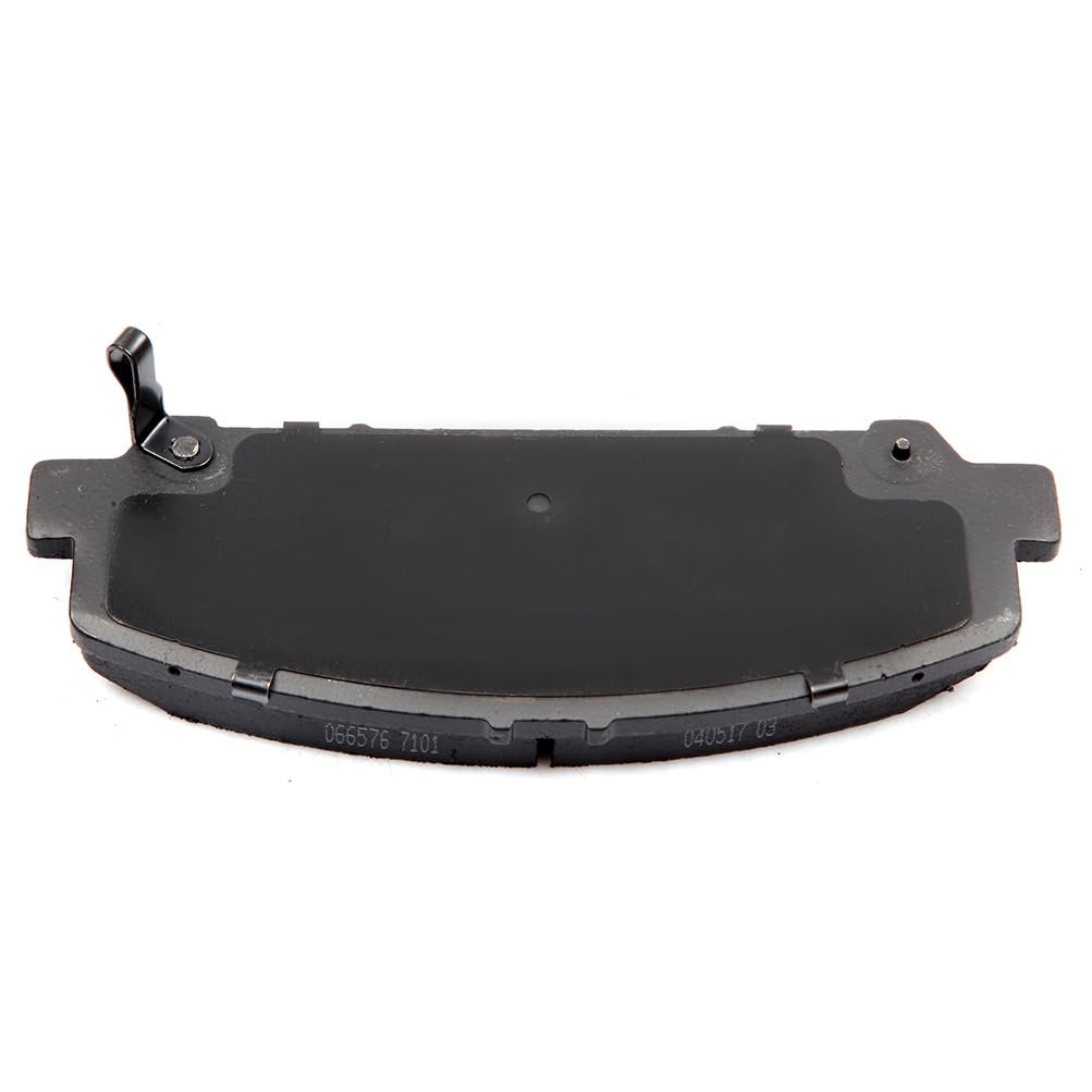 Front D1286 Ceramic 4pcs W Hardware Disc Brake Pad Set