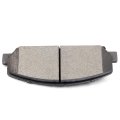 Front D1286 Ceramic 4pcs W Hardware Disc Brake Pad Set