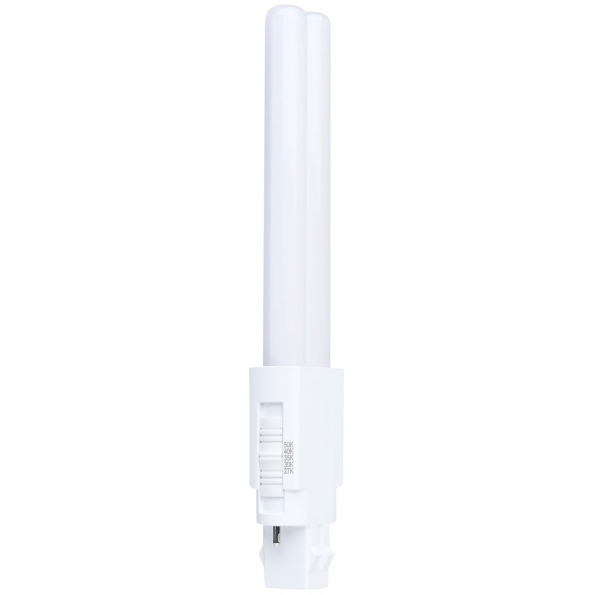 5 Watt Pls Led Light Bulb S29881 Selectable 2700 To 5000 Kelvin Gx23 Base Type A B Omni 120 277 Volt 710 Lumens Commercial Cfl
