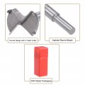 Uxcell Forstner Drill Bits 35mm Tungsten Carbide Wood Hole Saw Auger Opener Woodworking Hinge Drilling Boring Bit Cutter Gray