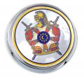 Demolay De Molay Masonic Flag 2 75 Car Chrome Round Emblem Decal 3d Badge
