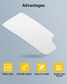 Towing Side Mirror Glass Fit For 1988-1998 Chevy For Gmc C1500 K1500 1988-2000 C2500 K2500 K3500 Pickup Truck Right Lower
