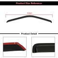 Side Window Deflectors 2 Pieces For Chevy Blazer 1992 To 1994 C1500 C2500 Transparent Smoked Rain Guards Tape On Outside Mount