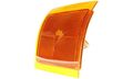 Evan-fischer Side Marker For Chevrolet C K Full Size P U 94-02 Front Lower Left Reflector Lens And Housing W Dual Sealed Beam 