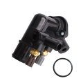 Engine Coolant Thermostat Housing Assembly For 1998 1999 2000 2001 Ford F100 Ranger Mazda B2500 2 5l With Sensors F87z8592am 