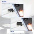 X Autohaux Hardtop Roof Removal Switch Handle Cover For Jeep Wrangler Jk Jku 2007-2017 Freedom Panel Latch Decoration Interior