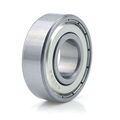 Urbest 6203z Silver Tone Double Shielded 40mm Outer Diameter Deep Groove Ball Bearing 