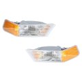 1 Pair Front Turn Signal Lights Replacement For Patriot 2007-2014 Right And Left Side Marker Lamps 68004181aa 68004181ab 