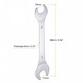 Uxcell Thin Open End Wrench 16mm X 17mm Metric Mirror-chrome Plated High Carbon Steel For Household Maintenance And General