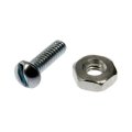 Multi Purpose Machine Screws Steel Zinc Plated Natural Finish Hex Drive Slotted Round 6 32 By 0 5 In Alx Pau Rb 784 700 