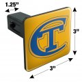 New York City College Of Technology Secondary Logo Tow Trailer Hitch Cover Plug Insert 1 4 Inch 25