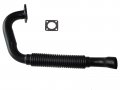 New Exhaust Muffler Pipe With Gasket Clamp Compatible Bobcat S185
