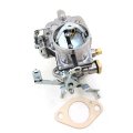 1963-1965 Autolite 1100 1 Barrel Carburetor Manual Choke Installation Cable On The Right Hand Single Pump 170 200 Ci 6-cylinder