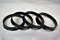 4 Pieces Polycarbonate Hub Centric Rings 72 6mm Wheel Bore To 66 9mm Factory 9 6 Rims